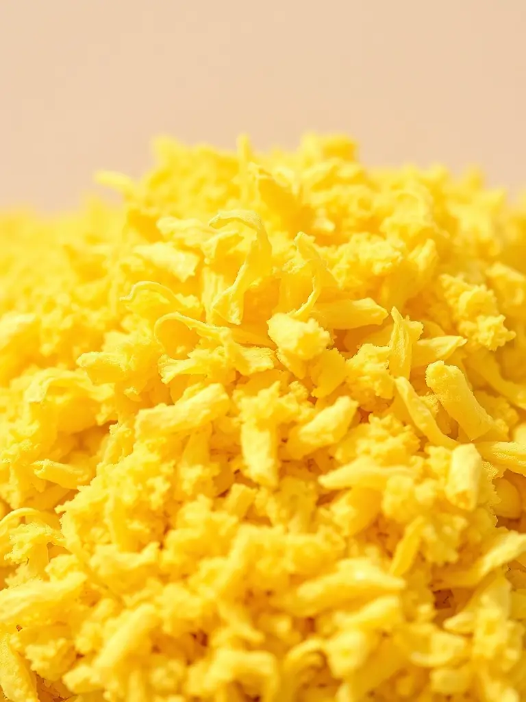 A close-up shot of Lemon Tobacco, showcasing its bright, slightly yellow color and fine texture, emphasizing its mild and refreshing aroma.