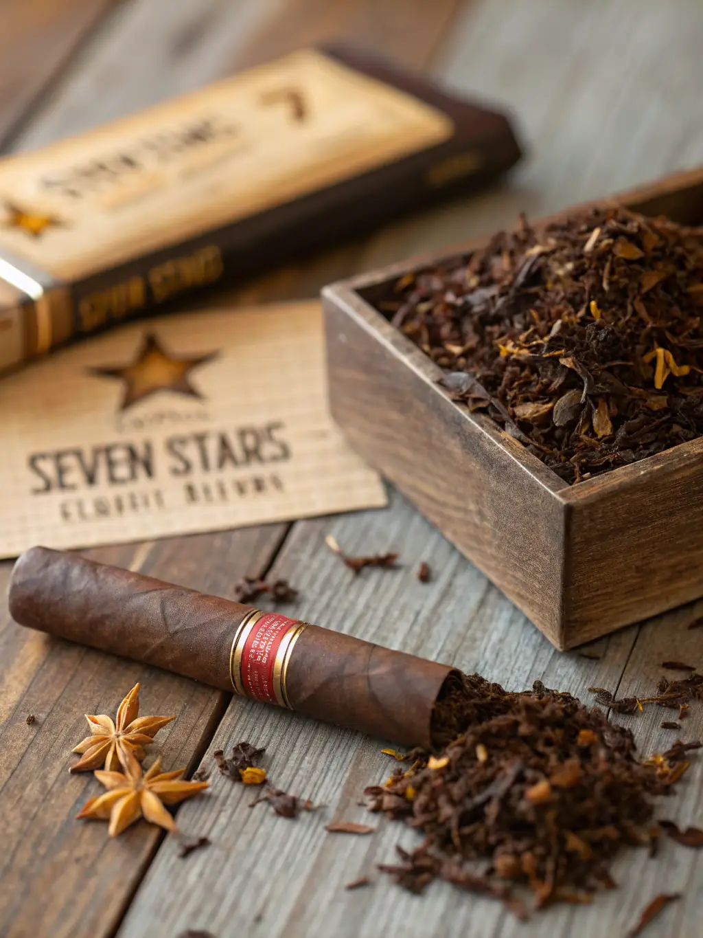 A picture of Blonde Tobacco for tubing, showing its light color and fine cut, specifically designed for easy use with tubing machines.